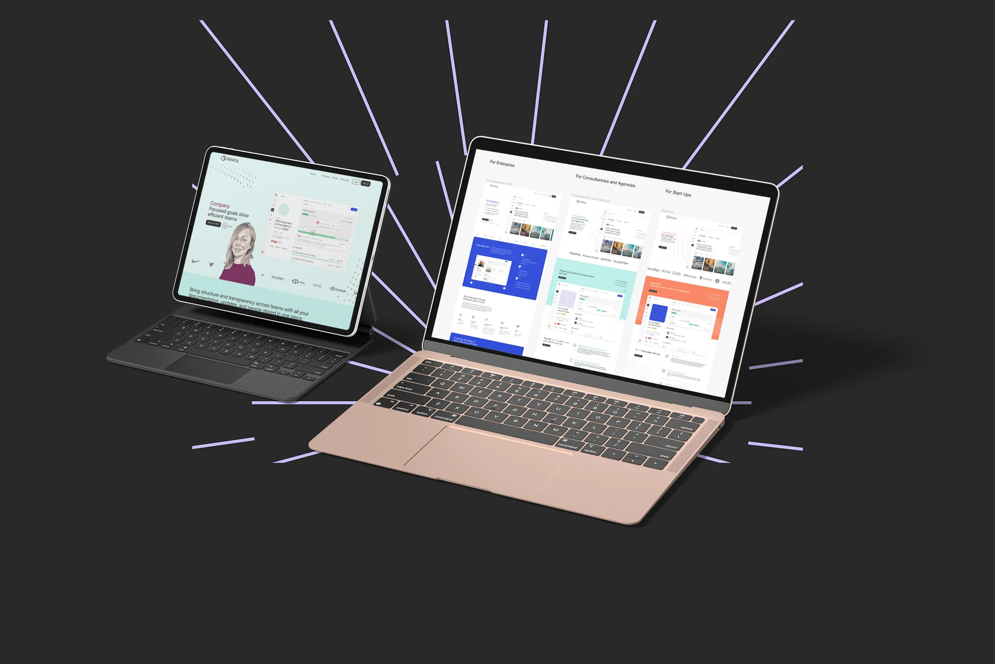 Qatalog brand strategy and design system — case study preview